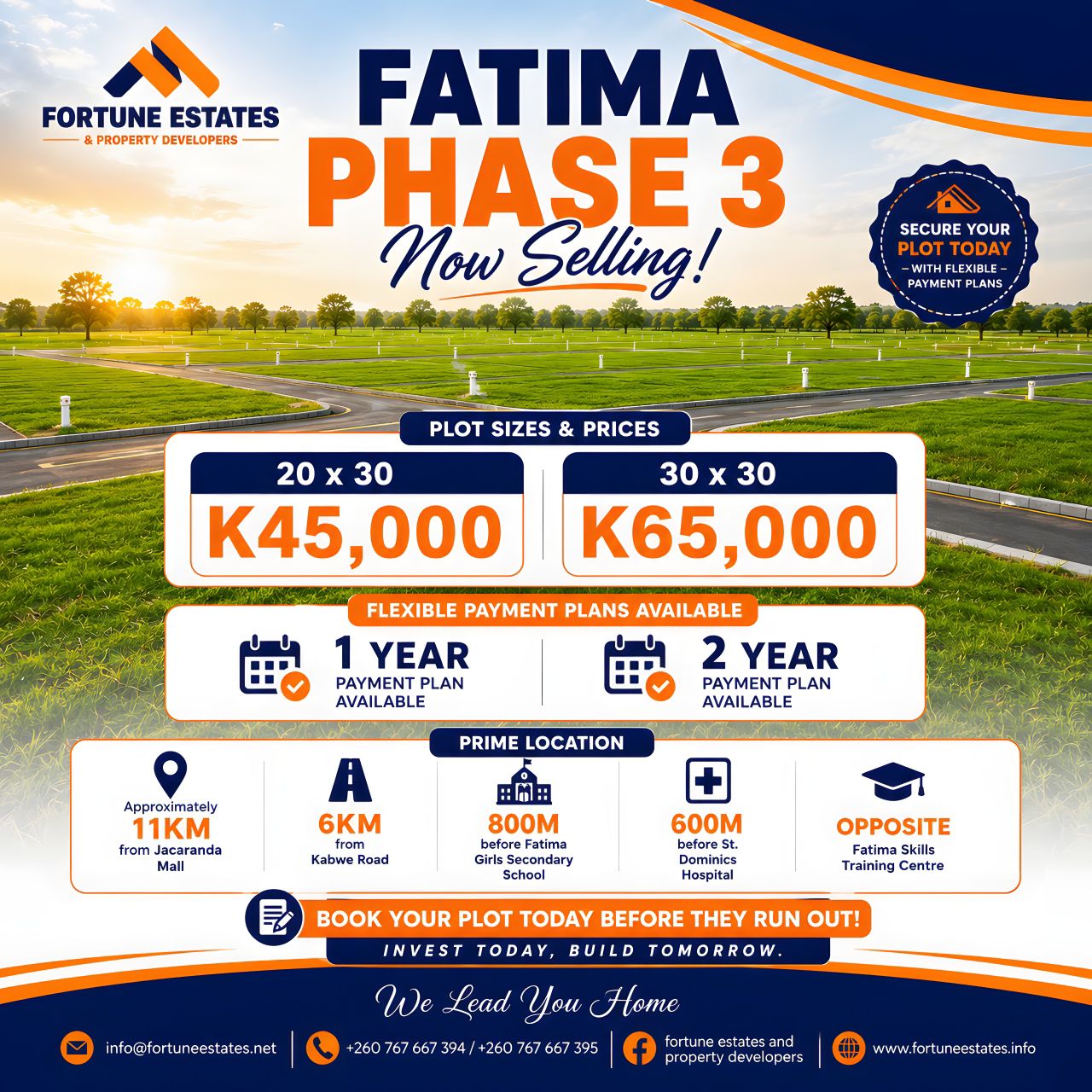 Fatima Ndola Plot